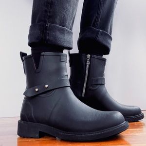 Rag & bone moto rain boots